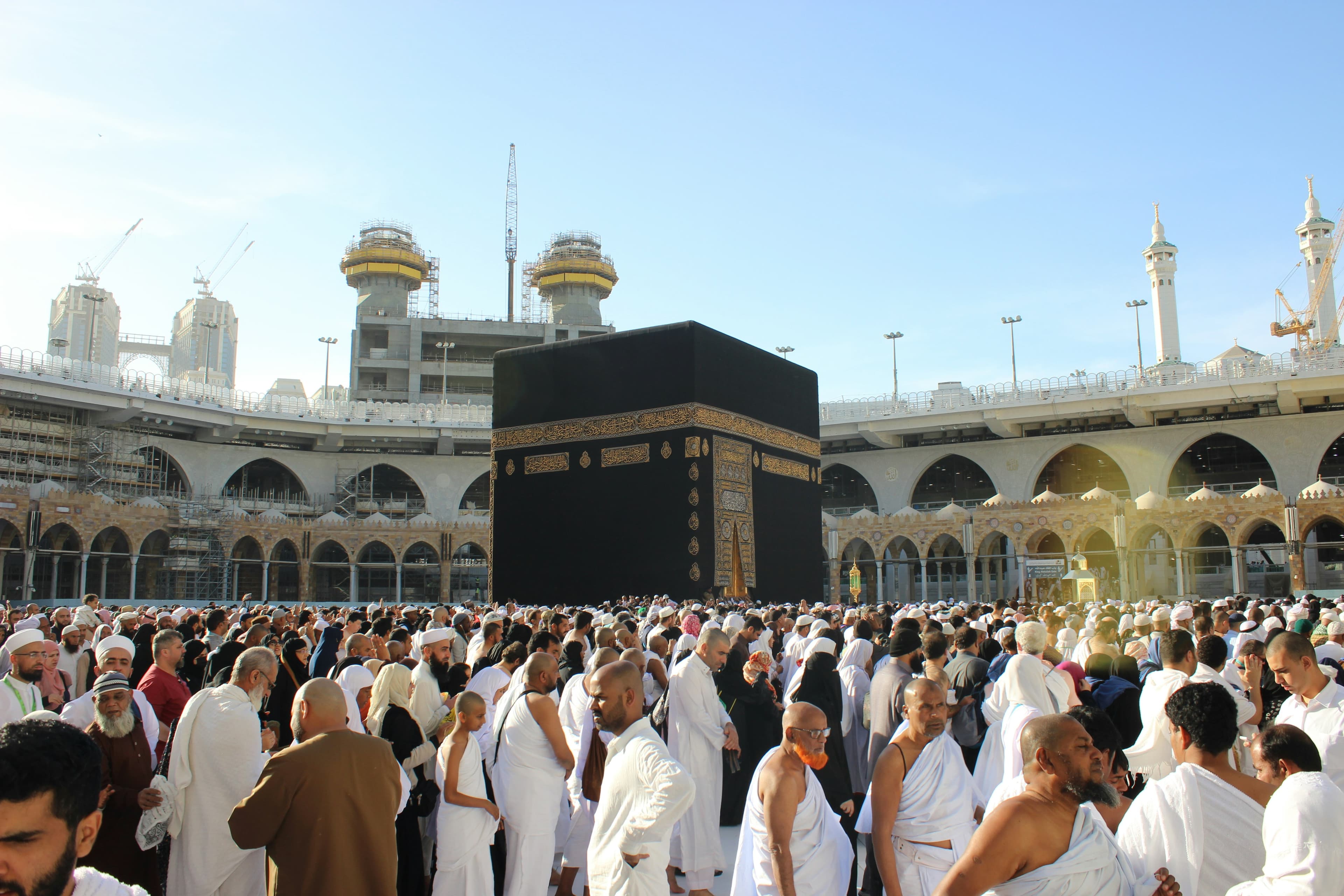 The Kaaba in Makkah